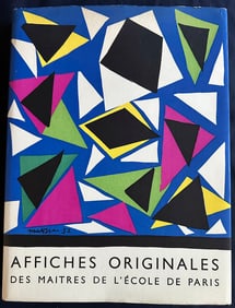 Mourlot. Les Affiches Originales des Maitres de l'ecole de Paris. Braque, Chagall, Picasso and