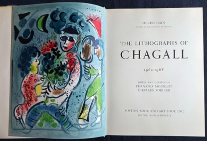 Chagall lithographe III. With two original lithographs by Chagall