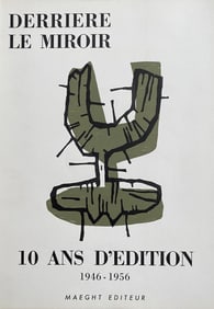 Derriere le Miroir 92-93. With six lithographs. 1956.