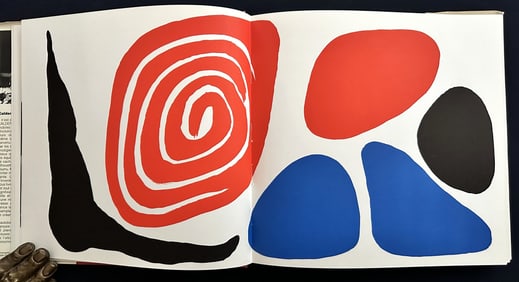 Calder: Autobiographie, with 3 lithographs in color.