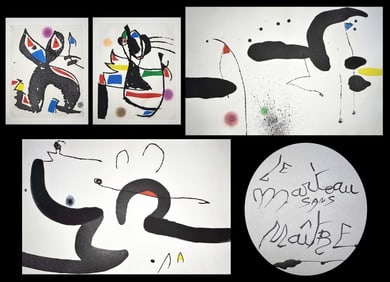 Miro, Char. Le Marteau sans Maitre. With 23 color etchings with aquatint