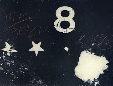 Keith Sonnier. Screenprint 1973. One of 300 copies.