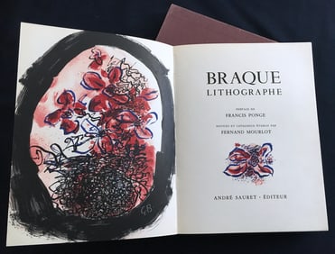 Braque lithographe. With 3 lithographs.