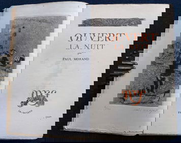 Chagall. Ouvert La Nuit 1927. With One signed and numbered Etching.