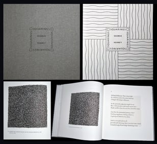 Sol Lewitt / Seamus Heaney. Squarings. With 48 poems and drawings. 2003.
