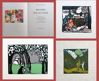 Kandinsky. Regards sur le Passe. With 10 woodcuts + Suite of 10 woodcuts in Japan, 1971