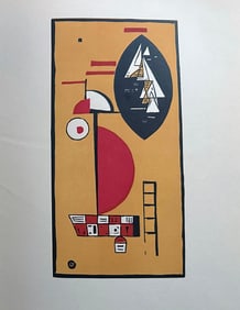 Cahiers d’art 1930. With a Woodcut by Kandinsky.