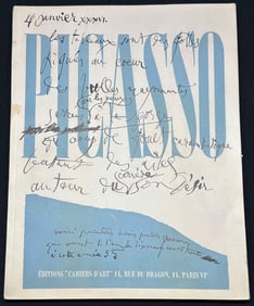 Picasso 1930-1935 Cahiers d’Art, 1936