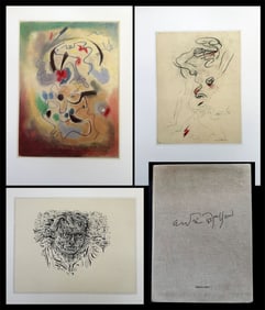 Andre Masson Portfolio with 60 colors prints.