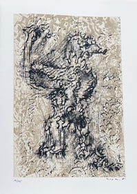 Max Ernst. Signed Lithograph. 1978. One of 115 signed copies.