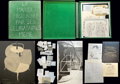 Duchamp, Boîte Verte. 1934 La Mariée mise à nu par ses célibataires même. Rrose Sélavy.