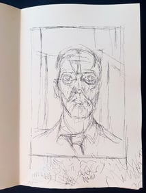 Giacometti. La Danse du Chateau. 1962. With a etching. One of 150 copies.