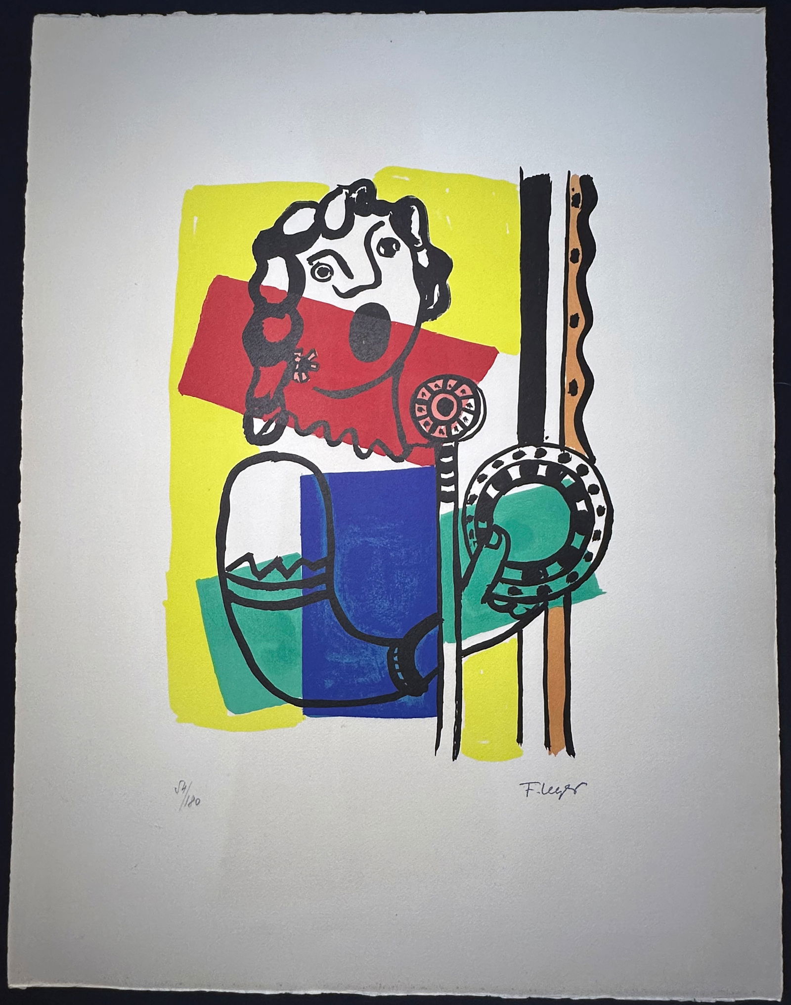 Leger. La Ville. 1959. Portfolio with 29 lithographs in color. (1 of 5)
