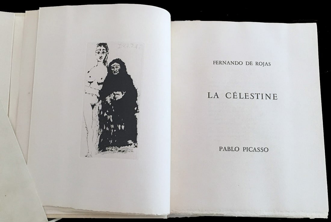 Picasso. La Celestine. With 66 original etchings. 1971, one of 400 copies (1 of 5)