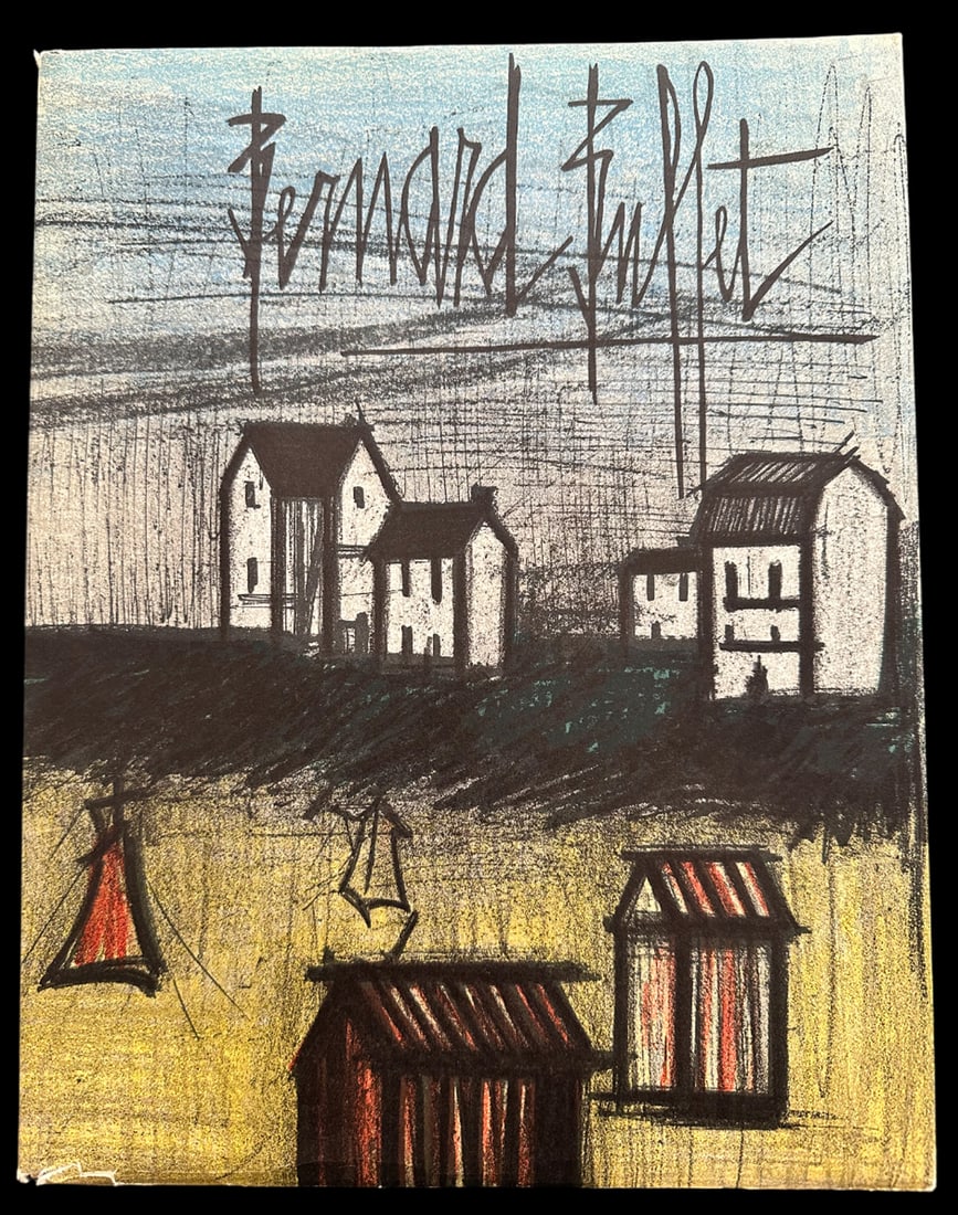 Bernard Buffet Lithographs 1952-1966, deluxe edition with 2 signed lithographs, one of 125 copies (1 of 4)