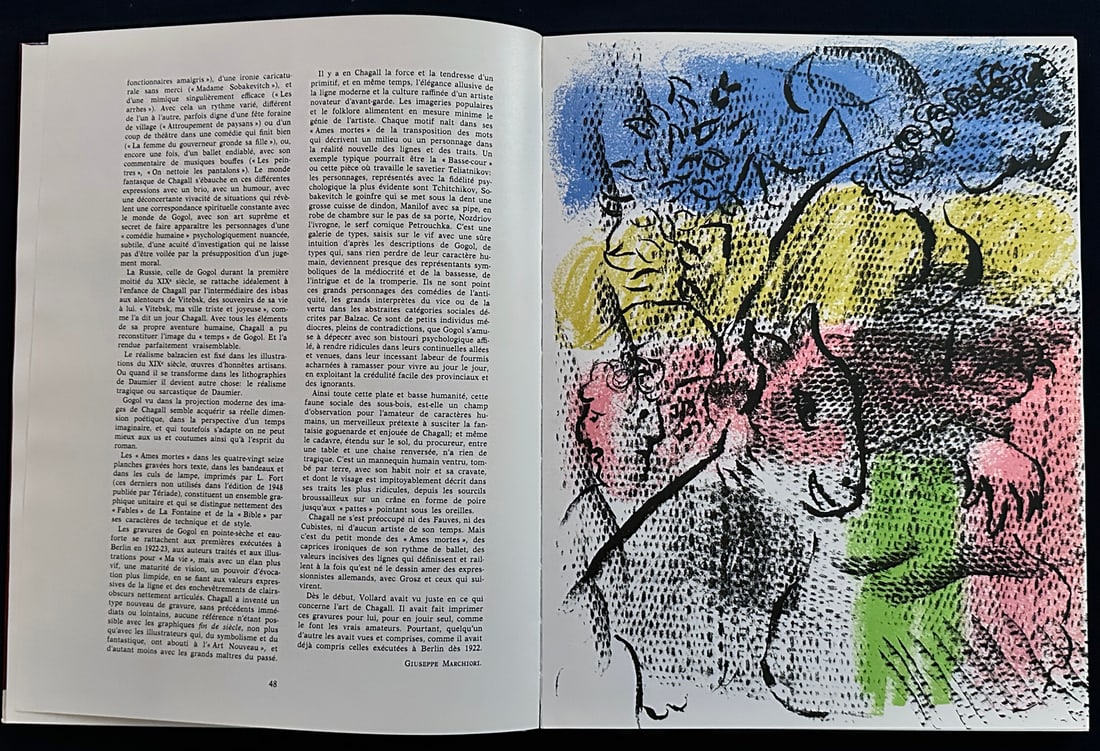 XXe Siecle 34, lithographs by Chagall and Soulages. (1 of 3)