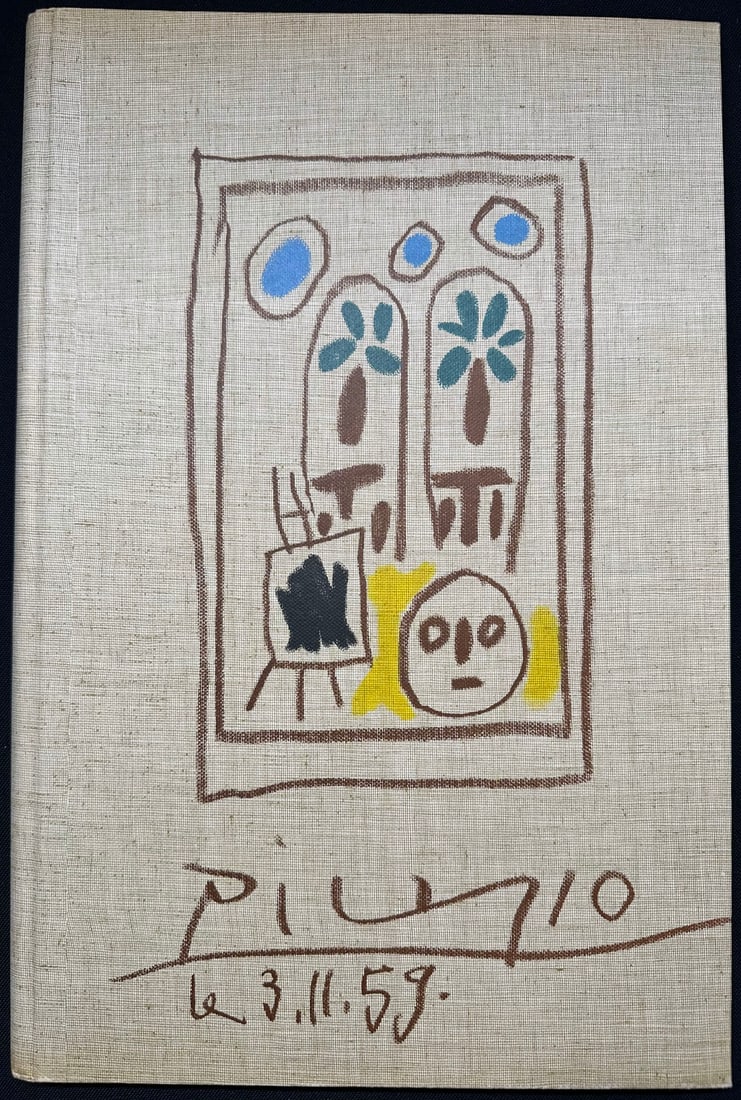 Picasso's Sketchbook, with 25 pages of prints after Picasso. 1960. (1 of 5)