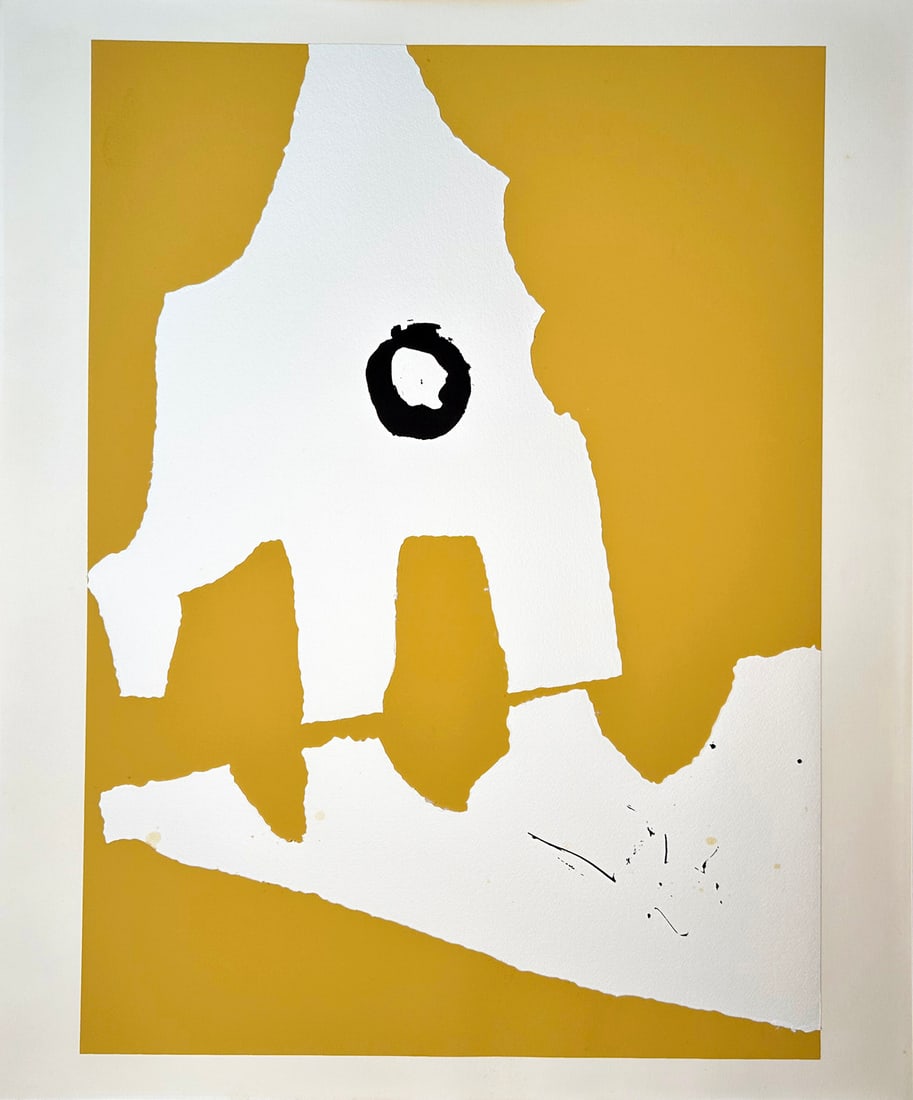 Robert Motherwell, Composition, from X + X, Ten Works by Ten Painters portfolio. (1 of 1)