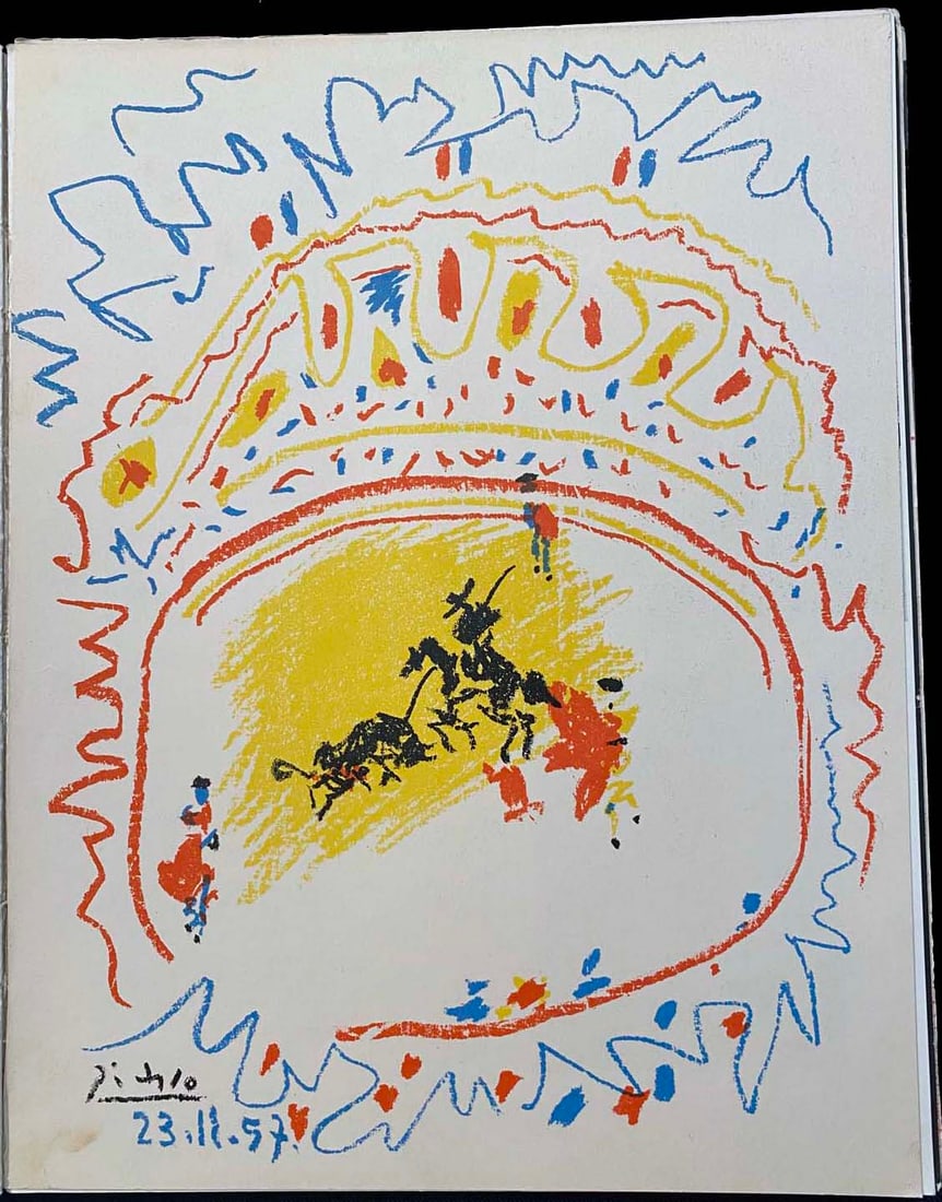 Picasso Lithograph. 1957. (1 of 1)