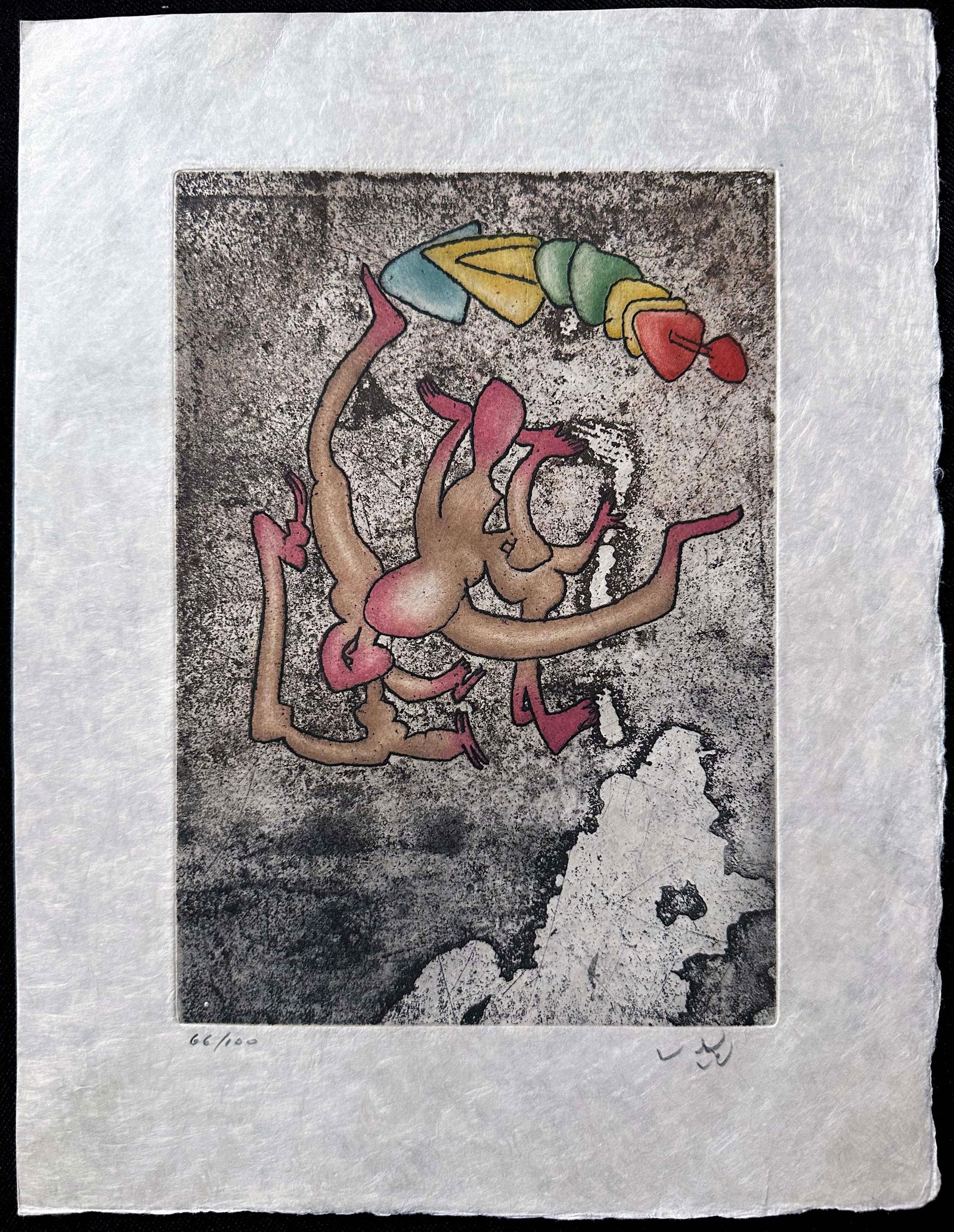 Matta. Mots Desserre Freins, 1972. With 6 etchings. (1 of 5)