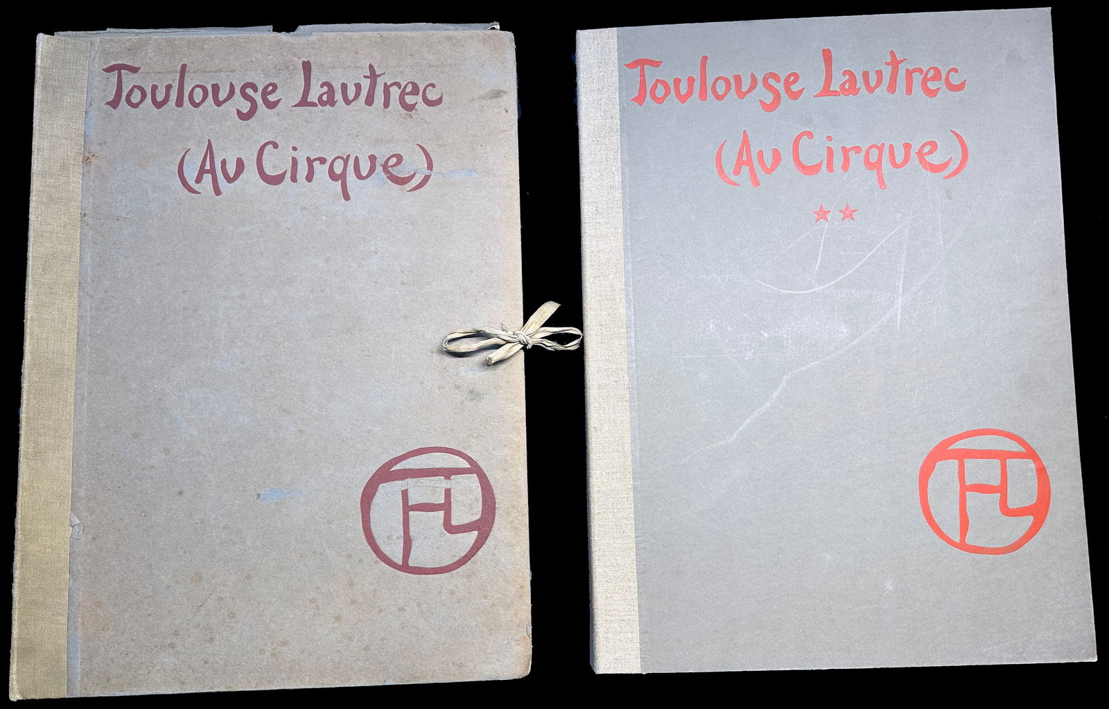 Au Cirque 1-2. Dessins by Henri de Toulouse-Lautrec. With 39 Prints (1 of 5)