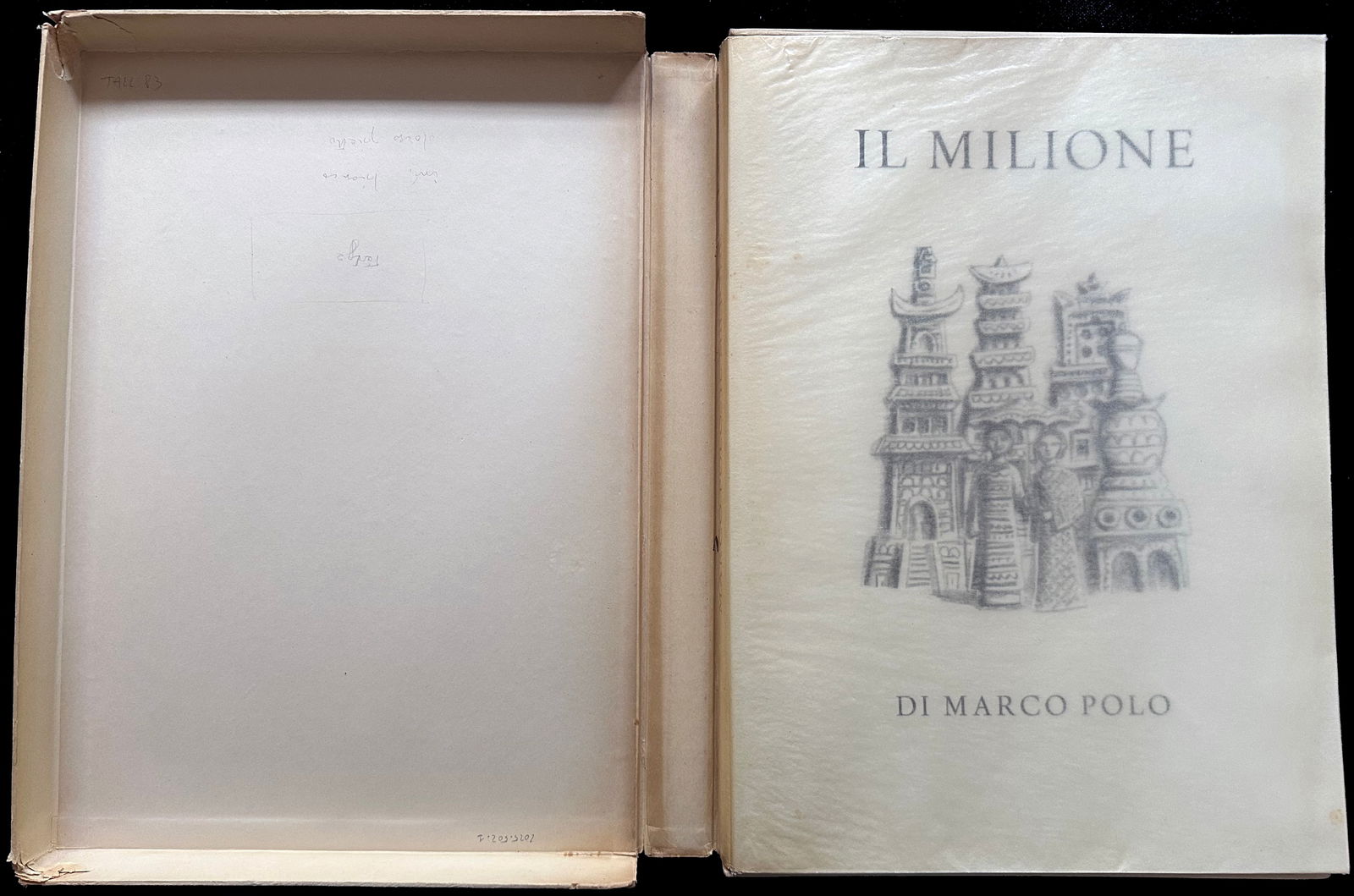 Campigli. Il Milone. with 30 lithographs: Milan: Ulrico Hoepli, 1942. Folio. One of 150 numbered copies on handmade Fabriano paper, signed and dated ’42 by Campigli on the colophon. Complete with 30 original lithographs (16 full page), issu
