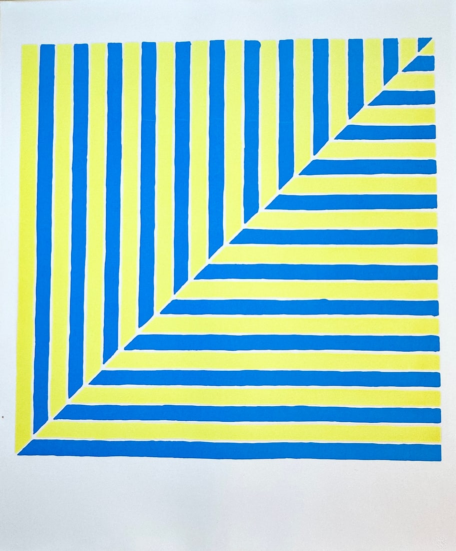 Frank Stella, Rabat, from X + X, Ten Works by Ten Painters portfolio. (1 of 1)