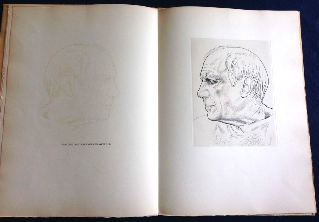 Picasso. Temoignage. With an etching by Picasso. - 4