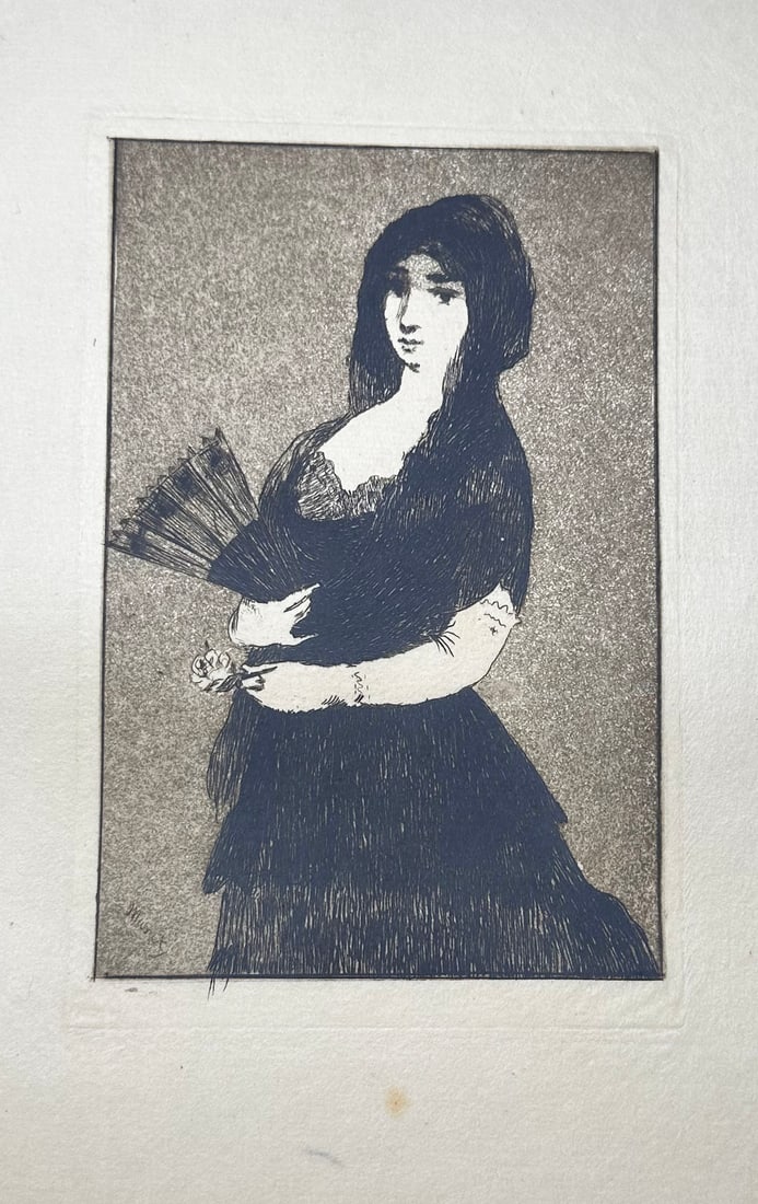 Sonnets and eaux-forte. Suite 42 etchings on China paper. 1869 (1 of 5)