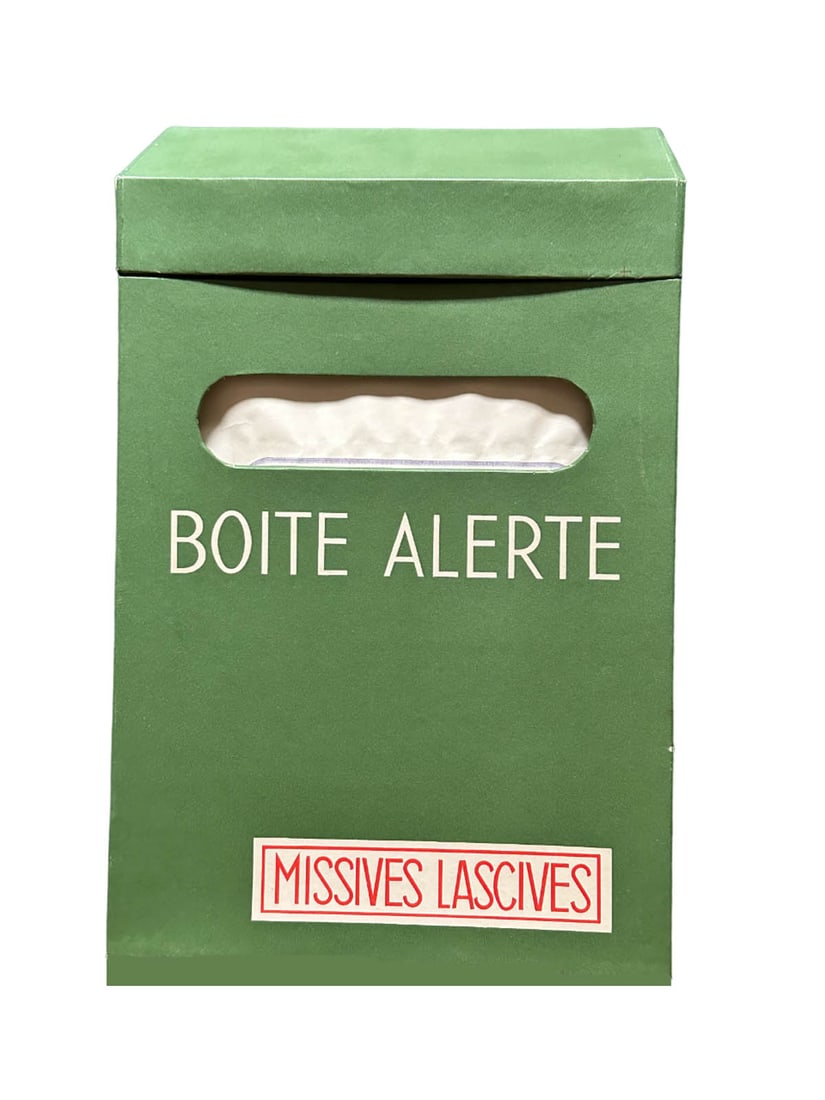 Marcel Duchamp. Boîte Alerte, Exposition Internationale du Surréalisme 1959/60. Complete. (1 of 5)