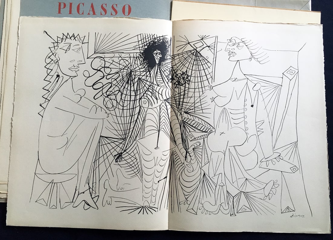 Hommage 1 + 2: Dessins de Matisse, Bonnard Picasso Dufy and others.: Hommage 1: Dessins de Bonnard, Dufy, Maillol, Matisse, Picasso together with Hommage, 2: Dessins de Matisse. Art magazine published in Monaco and directed by Philippe Fontana. For this edition only th