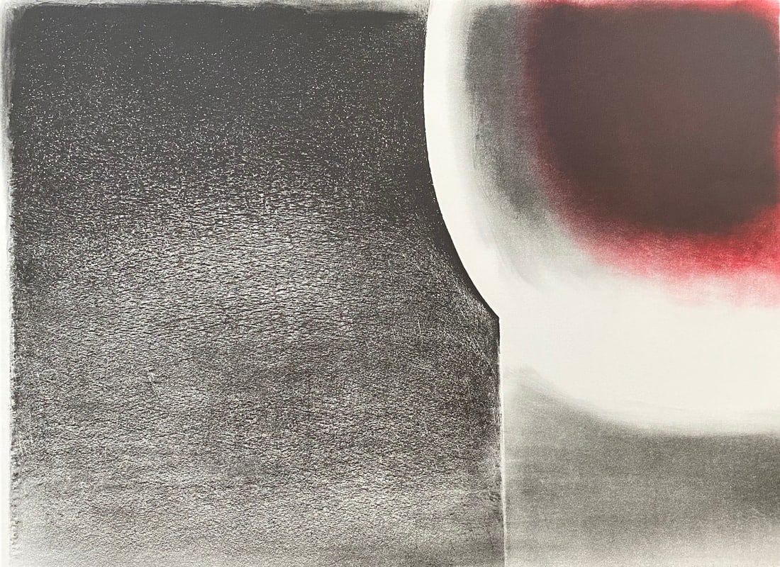 Raimund Girke. Signed Lithograph, one of 150 copies: Artists Against Torture lithograph in 2 colors on BFK Rive white paper 60 x 80 cm. Signed and numbered in pencil, one of 150 copies, published by Association for the Prevention of Torture (APT), St.