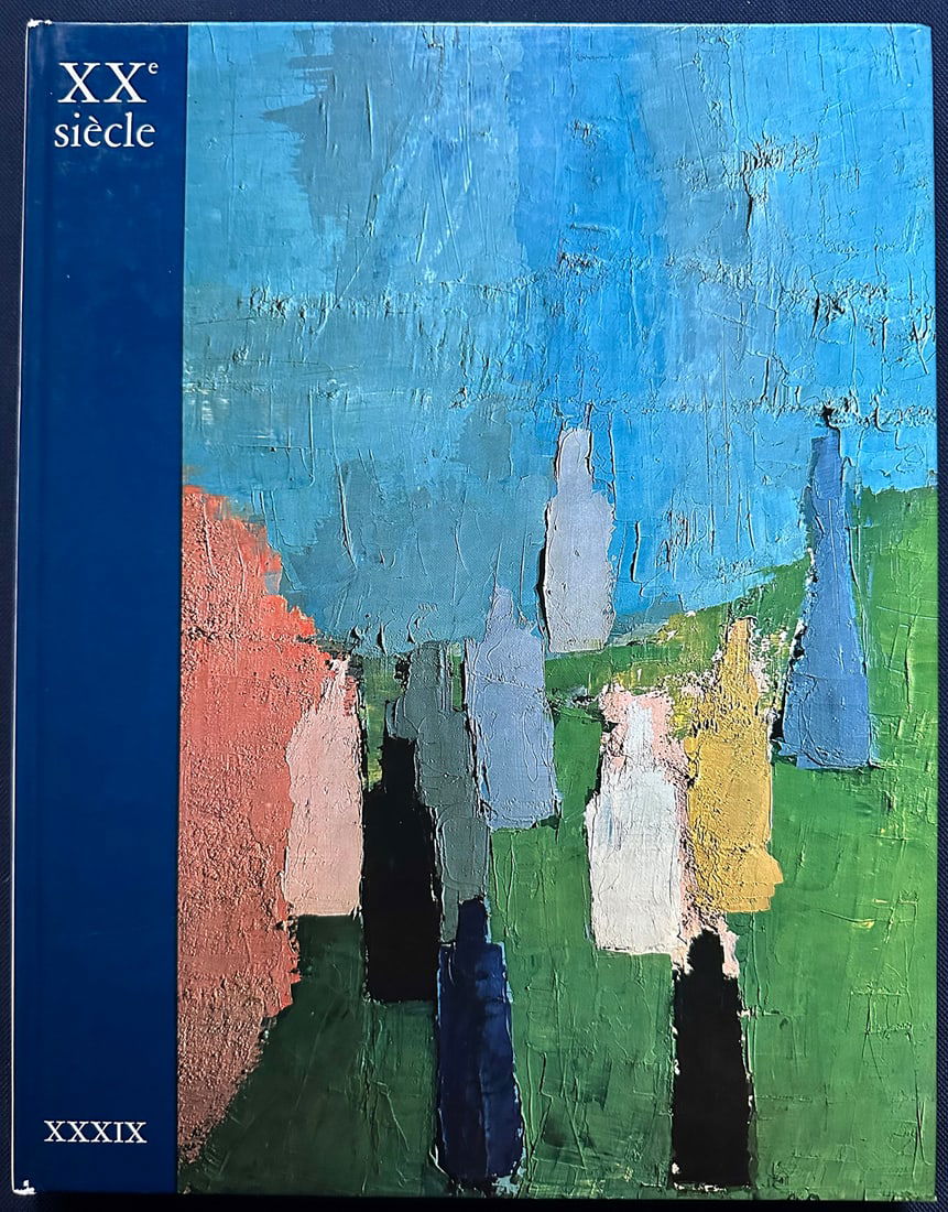 XXe Siecle 39, lithographs by Delaunay and Esteve.: Edition XXe Siecle, Paris 1972. "Panorama 72 Les Grande Exposizions dans le Musees et dans le galleries en France et a l'Etranger". With 2 original lithographs in color by Sonia Delaunay and Maurice E