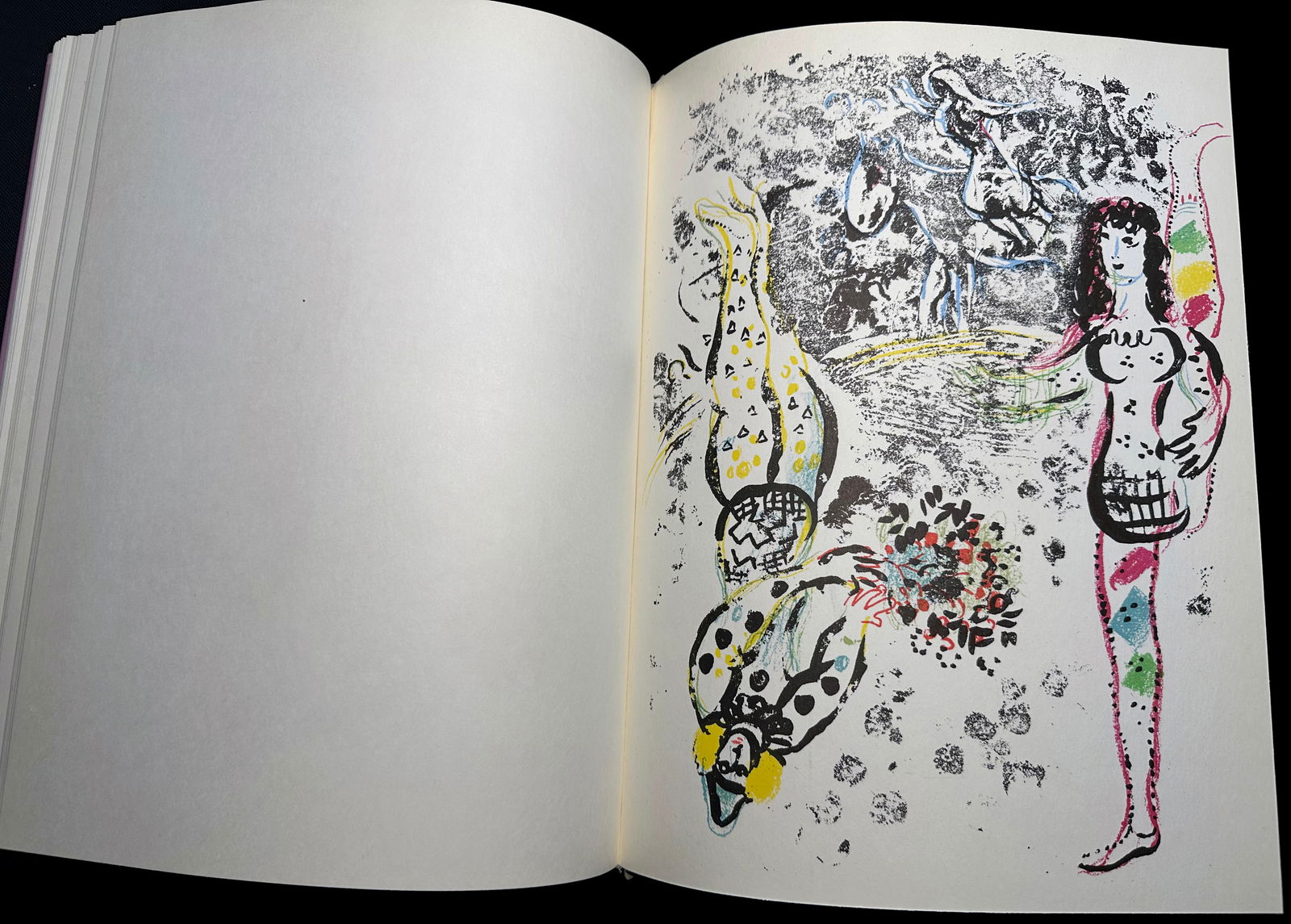 Chagall Lithographe. Volume 2. with lithographs by Chagall. - 5