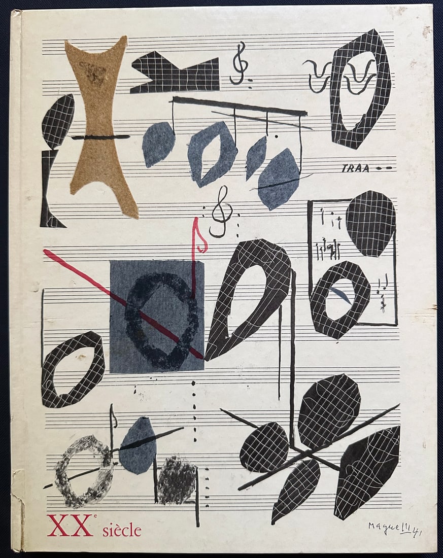 XXe siècle 30, 1968. Marini.: Nouvelle Series Xxe Siecle 30 Panorama 68. Amilcare Pizzi, Milano, 1968. French Art Review directed by Gualtieri di San Lazzaro. With one original lithograph in color by Marino Marini in double page (