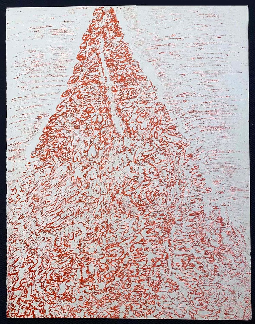 Henri Michaux Zincography. 1958. (1 of 1)