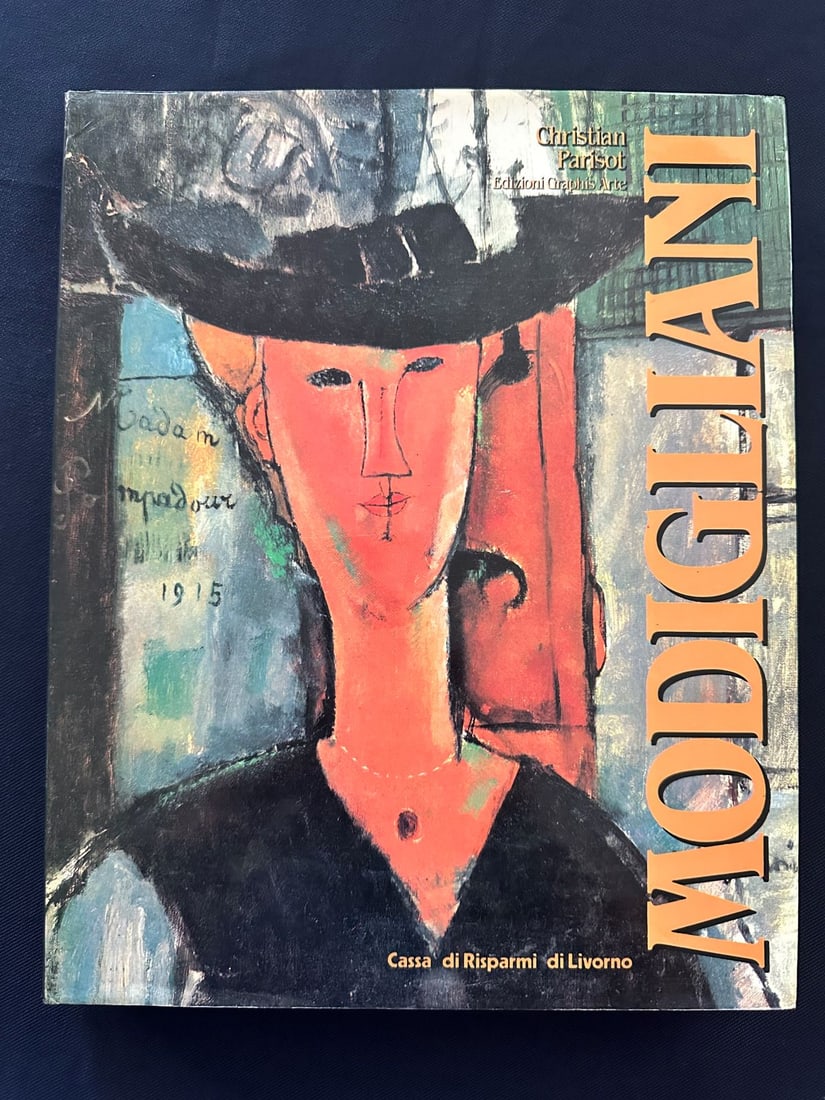Modigliani, by Christian Parisot.: Edizioni Graphis Arte, 1988. Text in Italian. Hard cover and dust jacket.