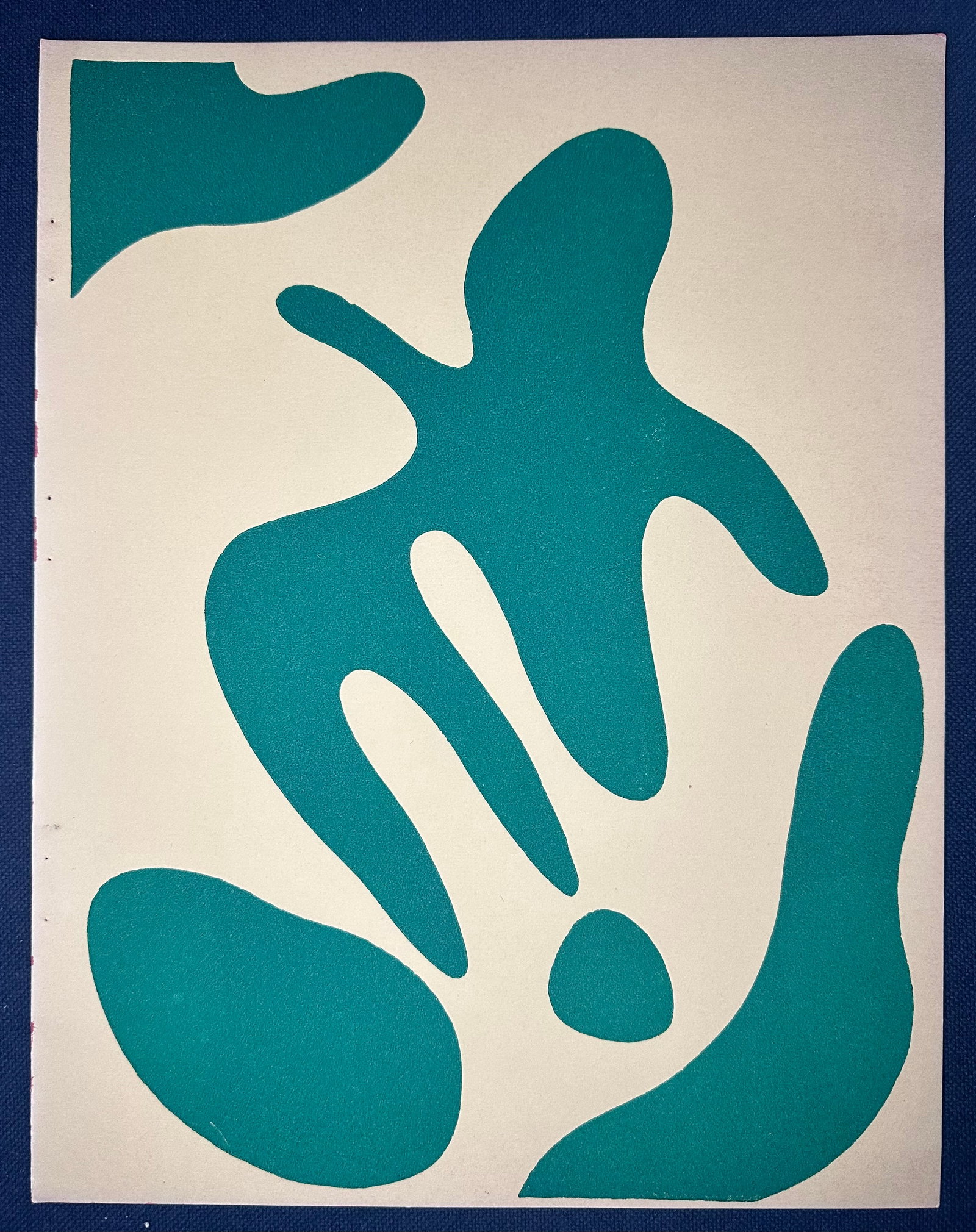 Jean Arp Linocut. Constellations. 1938. (1 of 1)