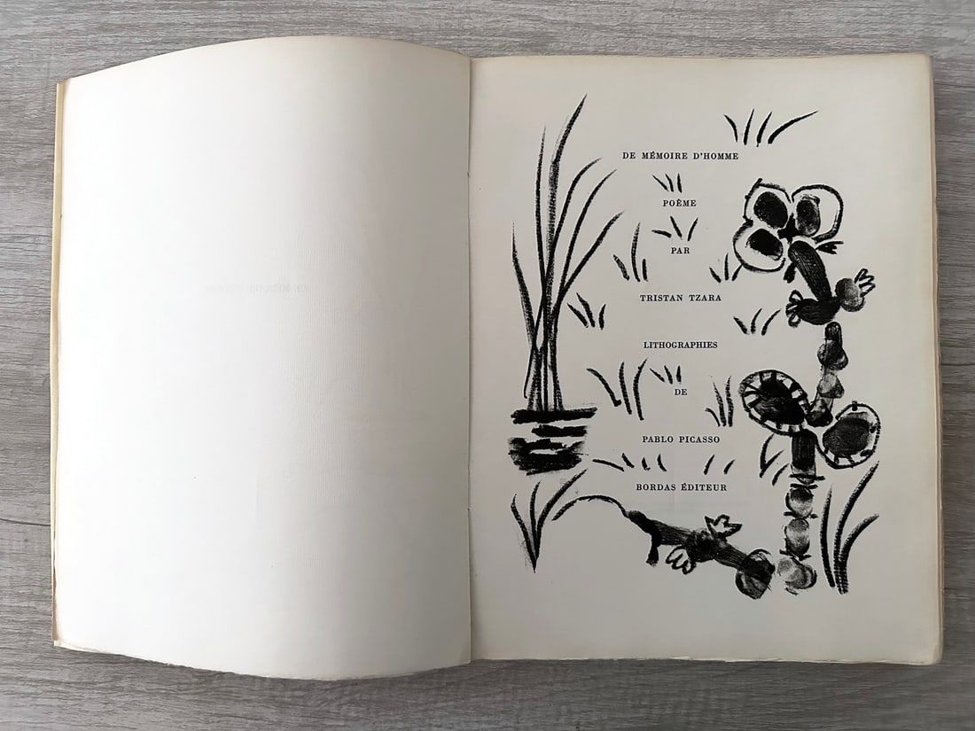 De Memoire D’Homme. Deluxe with extra suite of 9 prints Bordas, Paris, 1950. One of 30 copies (1 of 6)