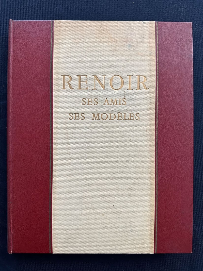 Renoir, ses amis, ses modèles, by Jeanne Baudot, 1949: Published by Editions Litteraires de France. Hard cover. Text in French. 25 reproductions in bistre and photographs out of text. Rebounded.
