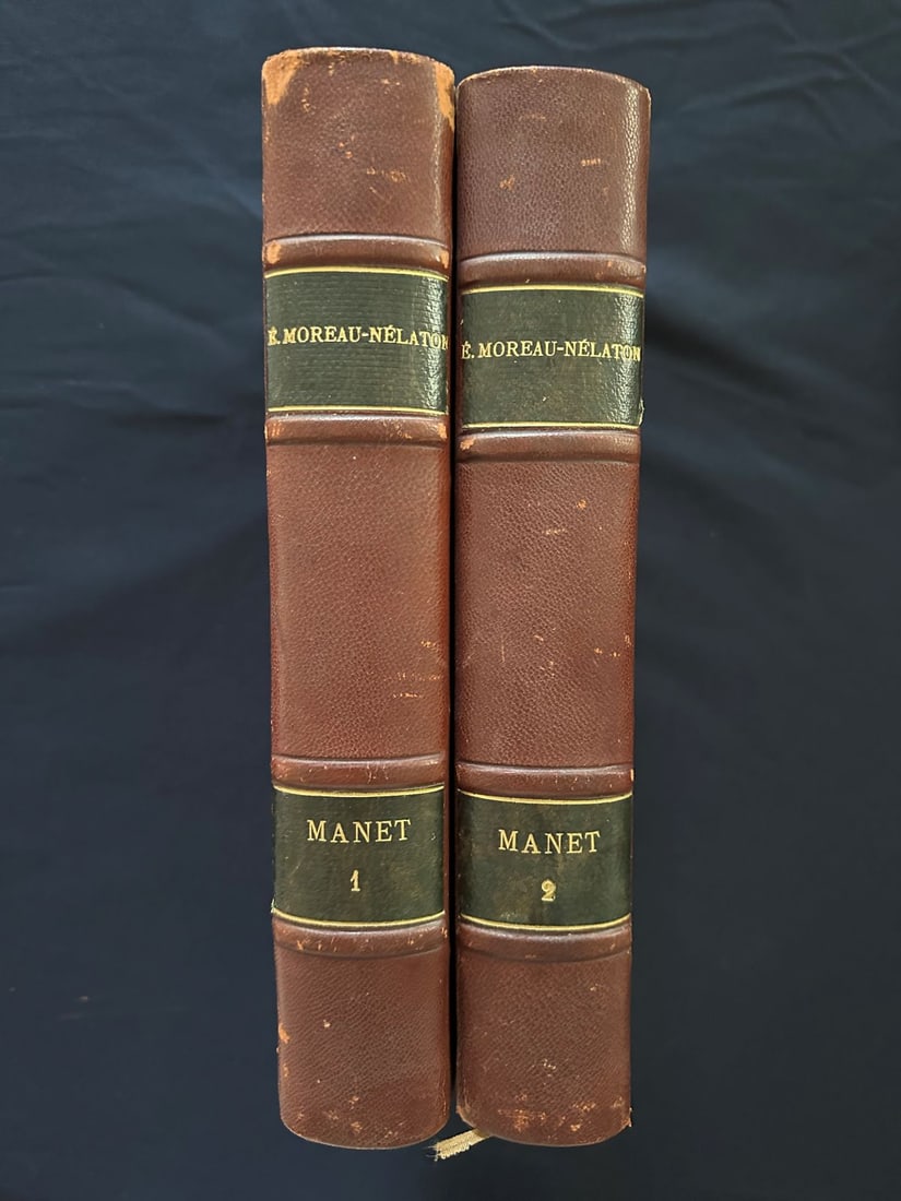 Manet raconté par lui-même, by Etienne Moreau-Nélaton. 1926. (1 of 3)