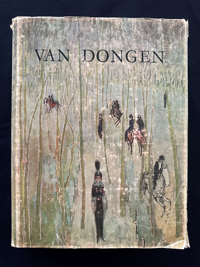 Van Dongen. L'homme et l'artiste - La vie et l'oeuvre, by Louis Chaumeil, 1967.: Pierre Cailler Editeur, Geneve. 328 pages of text and 208 plates, 32 of which are colored. Hard cover, dust jacket.