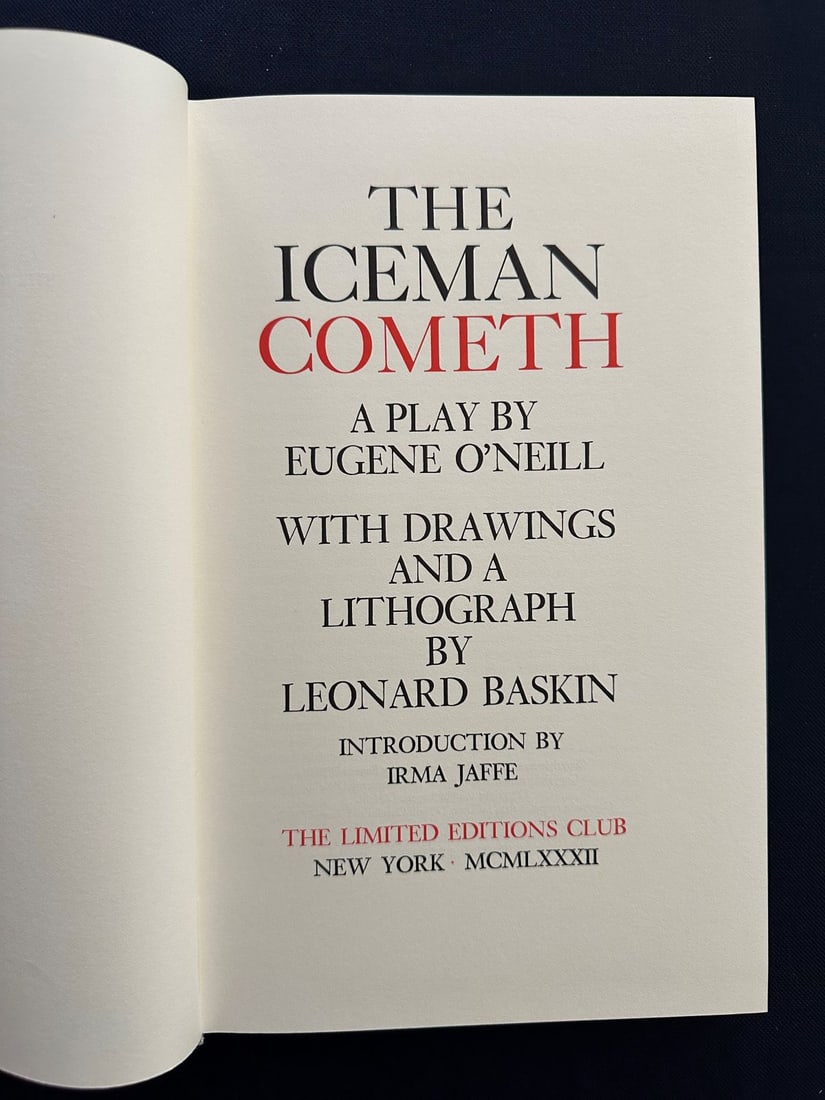 The Icemen Cometh, by Eugene O’Neill - 2
