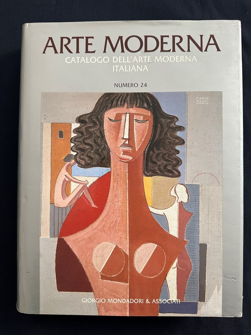 Arte Moderna Numero 24 Catalogo dell’Arte moderna italiana, introduzione di Paolo Levi, 1988.: Giorgio Mondadori & Associati. Original sandy hardcover.