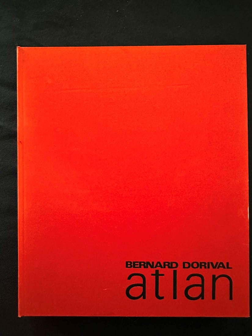 Atlan. Essai de Biographie Artistique, by Bernard Dorival, 1962. (1 of 2)