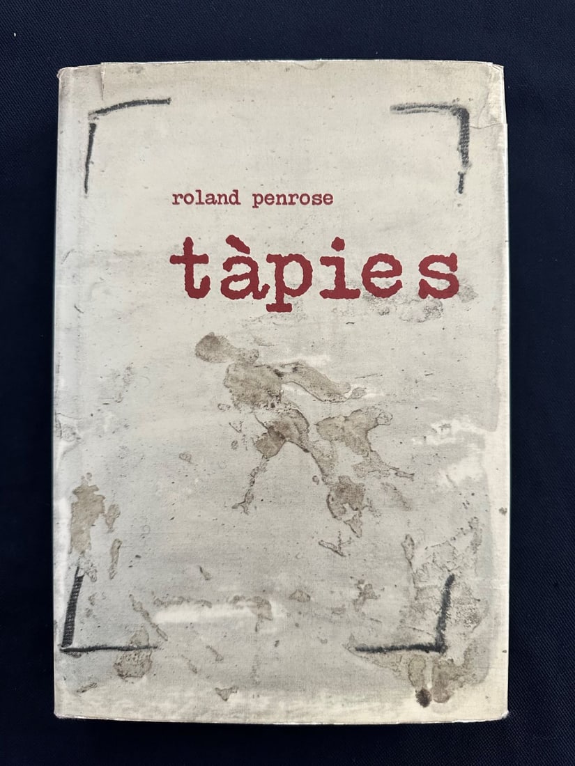 Tapies, by Roland Penrose, 1978. (1 of 3)