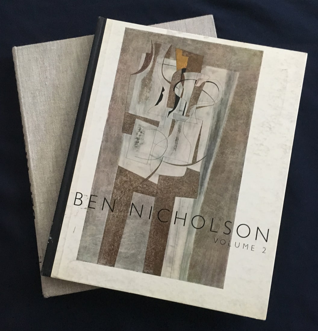 Ben Nicholson paintings reliefs drawings + work 1947 Two vols. (1 of 2)