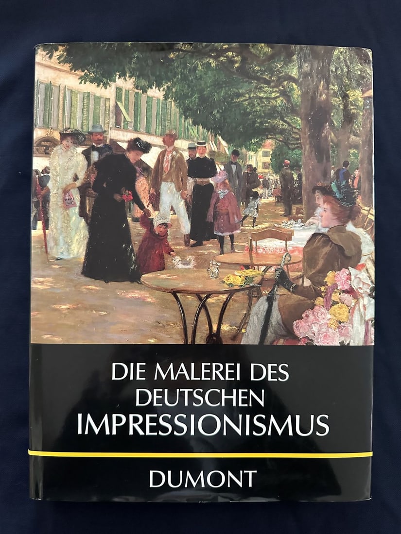 Die Malerei des Deutschen Impressionismus, by Hajo Duchting and Karin Sagner-Duchting, 1993.: DuMont Buchverlag, Koln. Text in German. Large format. Hard cover and pictorial dust jacket. Richly illustrated.