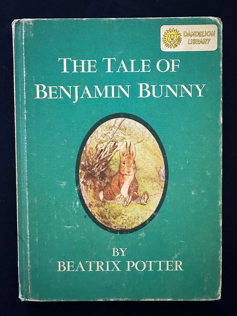 Babar and his children, by Jean de Brunhoff. 1938: Published by Random House, New York/The tale of Benjamin Bunny, by Beatrix Potter. Published by Grolier Enterprises, New York. 1938. First Edition. Dandelion Library. Hard cover.