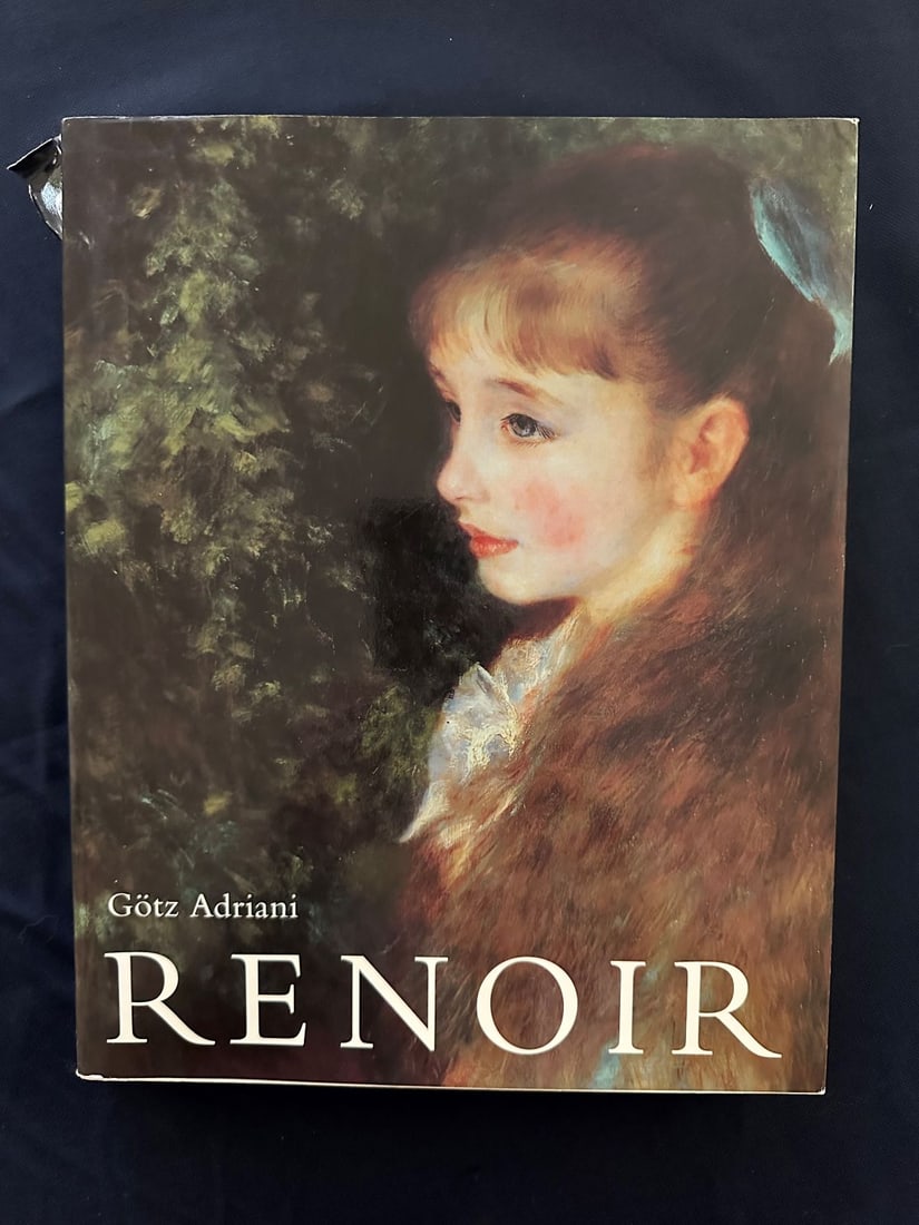 Renoir, by Gotz Adriani, 1996.: Dumont, Kunsthalle Tubuingen. Text in German. Soft cover, torn jacket